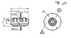Проходник фланцевый ГОСТ 13960-74