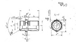 Проходник прямой ГОСТ 16050-70