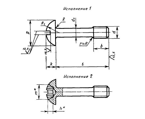 Винты ГОСТ 10341-80