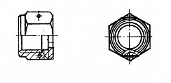 ГОСТ 13957-74 Гайки накидные для соединений трубопроводов по наружному конусу