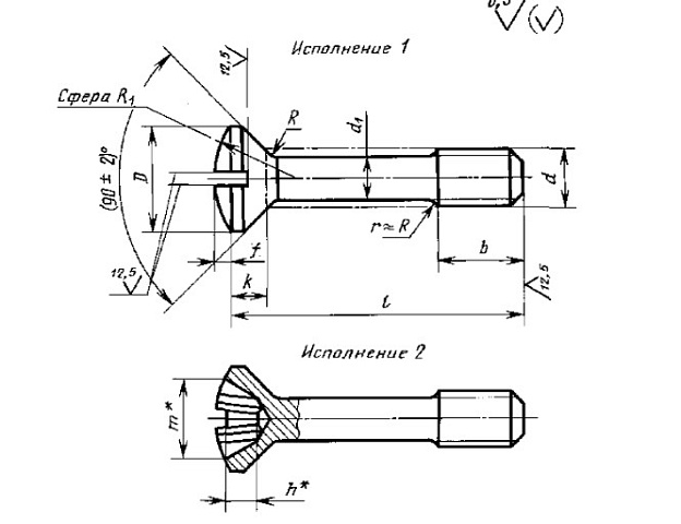 Винты ГОСТ 10340-80