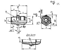 Проходник ввертной ГОСТ 13969-74